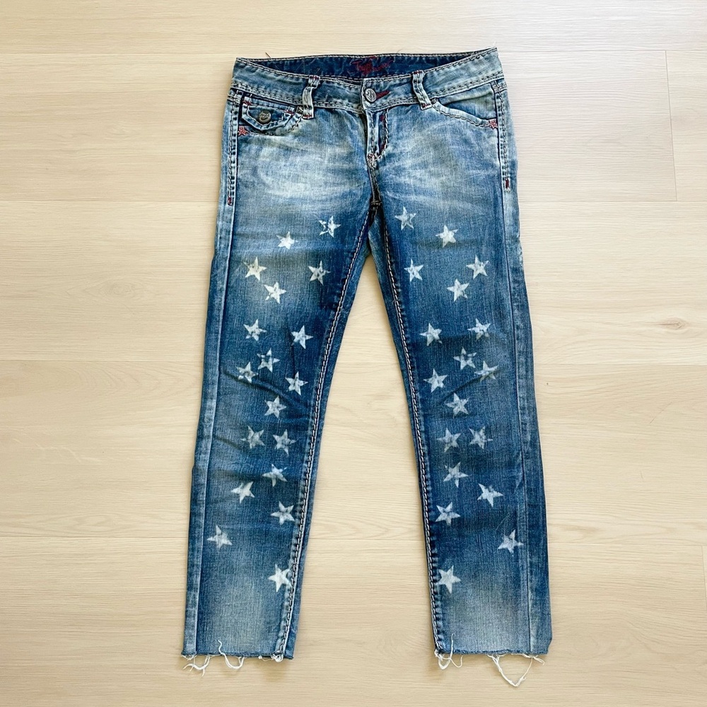 TOUGH vintage low rise star skinny jeans 26